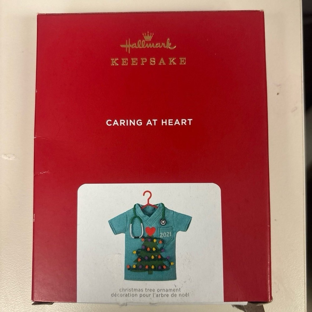 Hallmark 2021 Caring‎ at Heart Medical Personnel Ornament